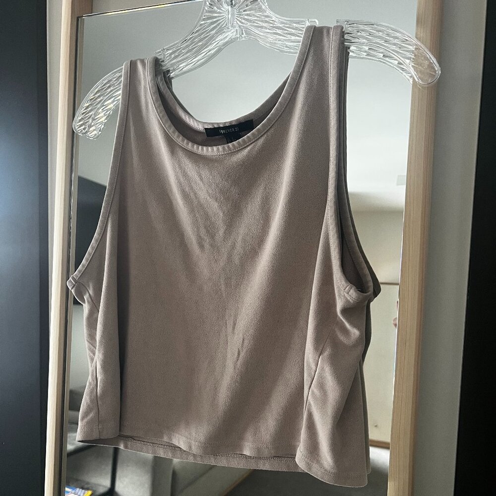 Forever 21 Suede Tank